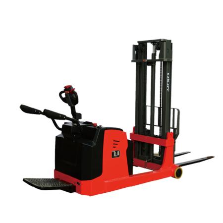 MBB Series 1.0-1.5T Battery Counterbalance Stacker with Folding Fork 